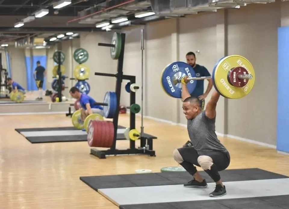 Levantamento de peso olímpico